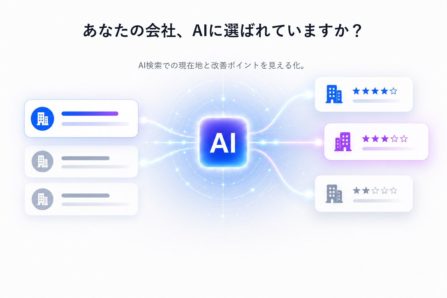 あなたの会社、AIに選ばれていますか？
