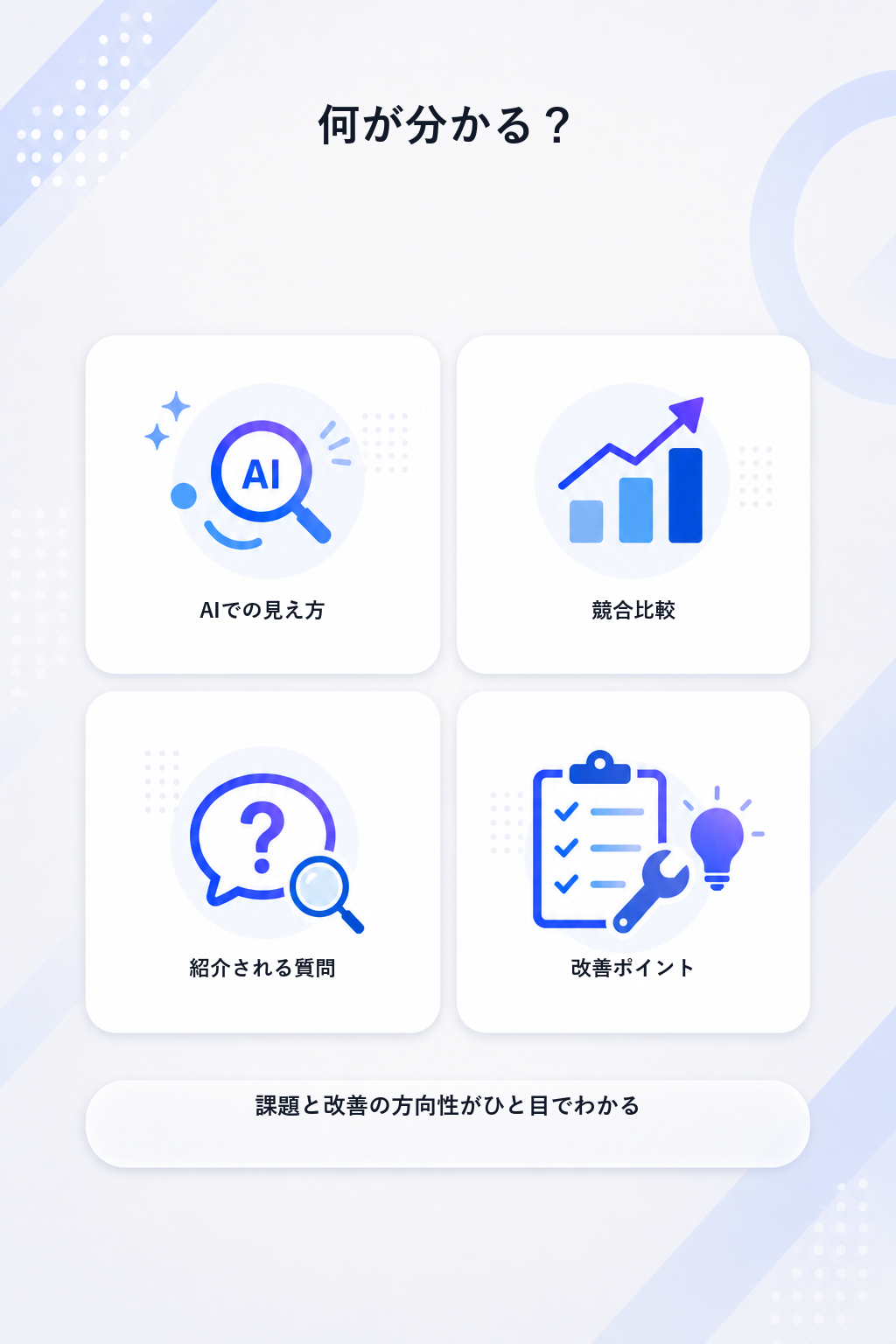 あなたの会社、AIに選ばれていますか？